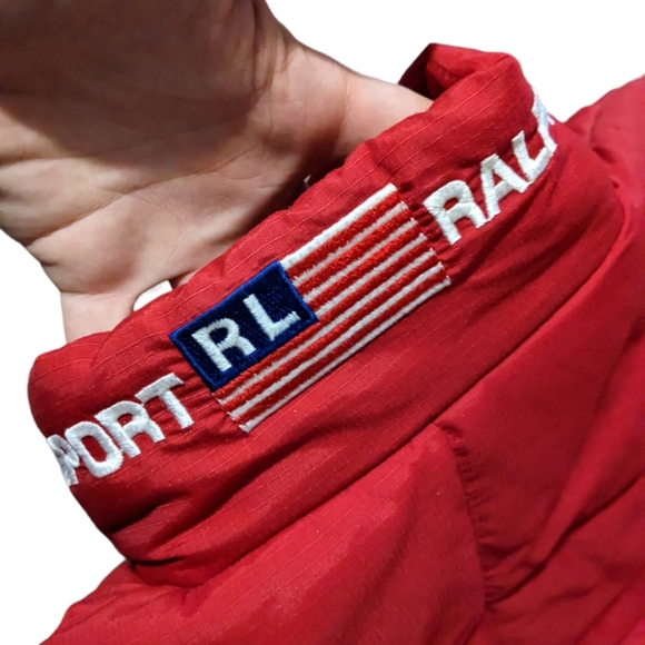 Vintage Ralph Lauren Polo Sport Puffer Jacket - Picture 4 of 10